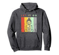 Let It Go Buddha Meditation Yoga Hoodie - Minimalist Print for Adults - T-Shirt, Sweatshirt, Hoodie