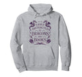Easily Distracted Books Dragons Funny Hoodie - Graphic Print for Adults - T-Shirt, Sweatshirt, Hoodie