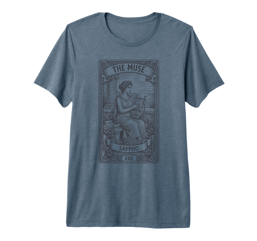 Feminist Gift Sappho Greek Poet T-Shirt - Minimalist Print Men Women - T-Shirt, Sweatshirt, Hoodie