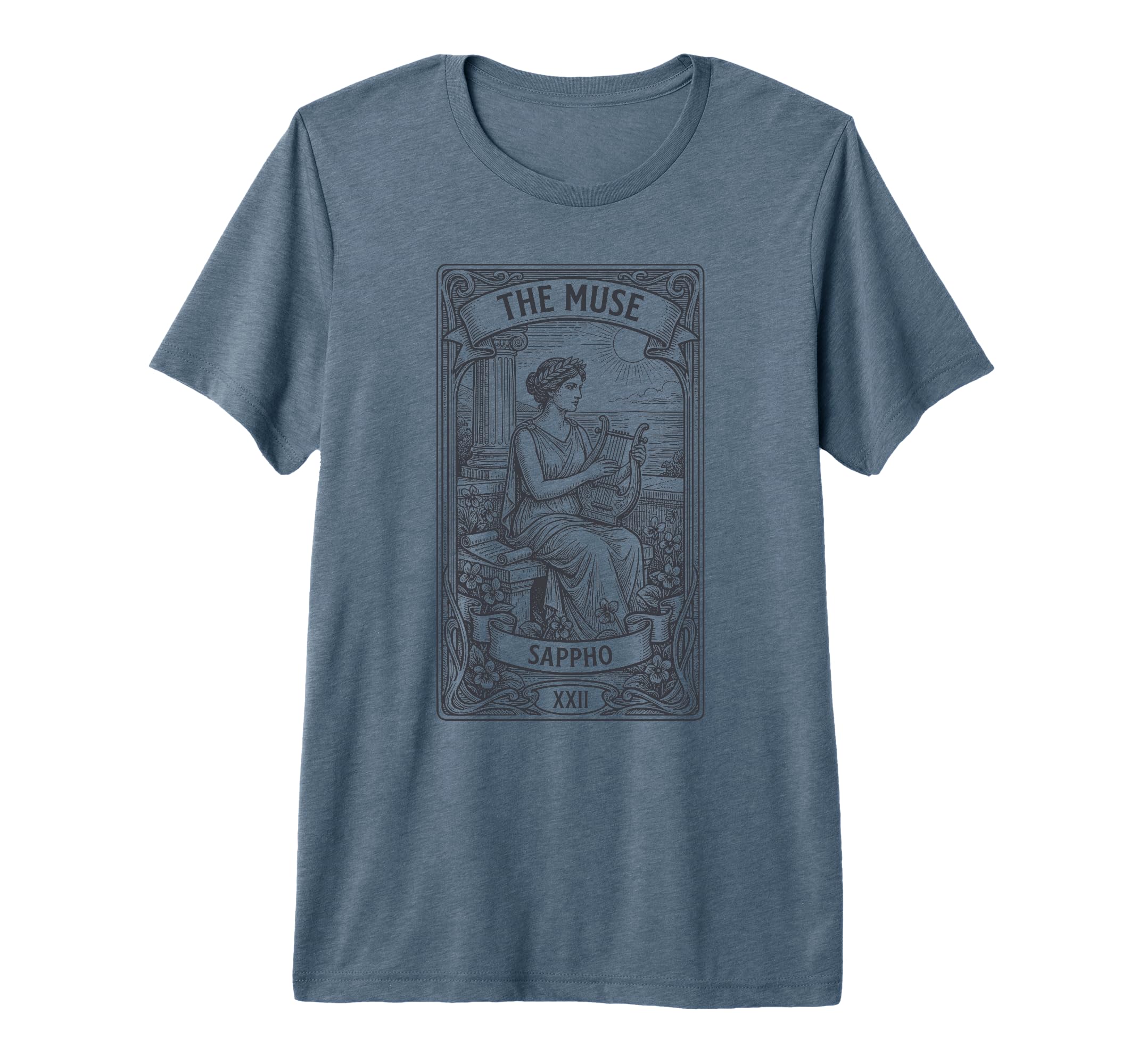Feminist Gift Sappho Greek Poet T-Shirt - Minimalist Print Men Women - T-Shirt, Sweatshirt, Hoodie