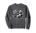 Bear Books Reading Wildlife Nerd Glasses Sweatshirt - Unique Graphic Unisex - T-Shirt, Sweatshirt, Hoodie
