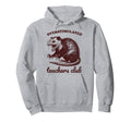 Overstimulated Teachers Club Funny Possum Hoodie - Trendy Graphic Unisex - T-Shirt, Sweatshirt, Hoodie