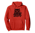 Owl Reading Bookworm Library Book Hoodie - Aesthetic Graphic Men Women - T-Shirt, Sweatshirt, Hoodie