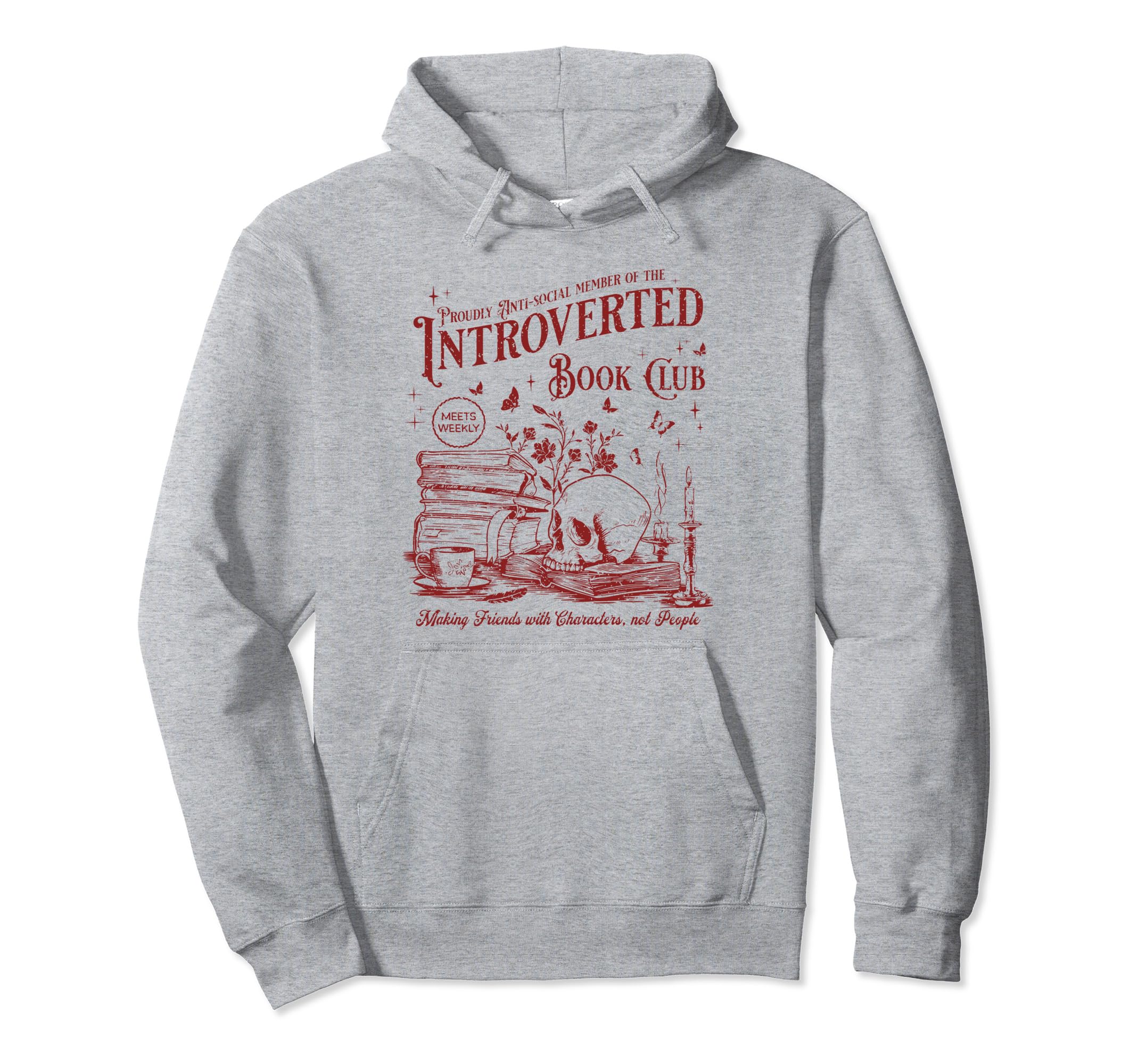 Proud Anti Social Member Introverted Hoodie - Trendy Graphic for Adults - T-Shirt, Sweatshirt, Hoodie