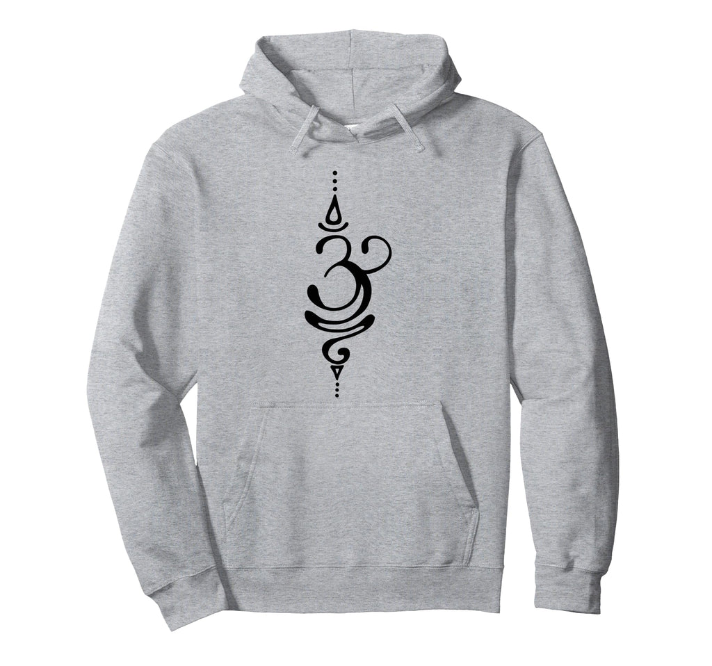 Inspirational Breathe Symbol Yoga Lovers Hoodie - Graphic Print Unisex - T-Shirt, Sweatshirt, Hoodie