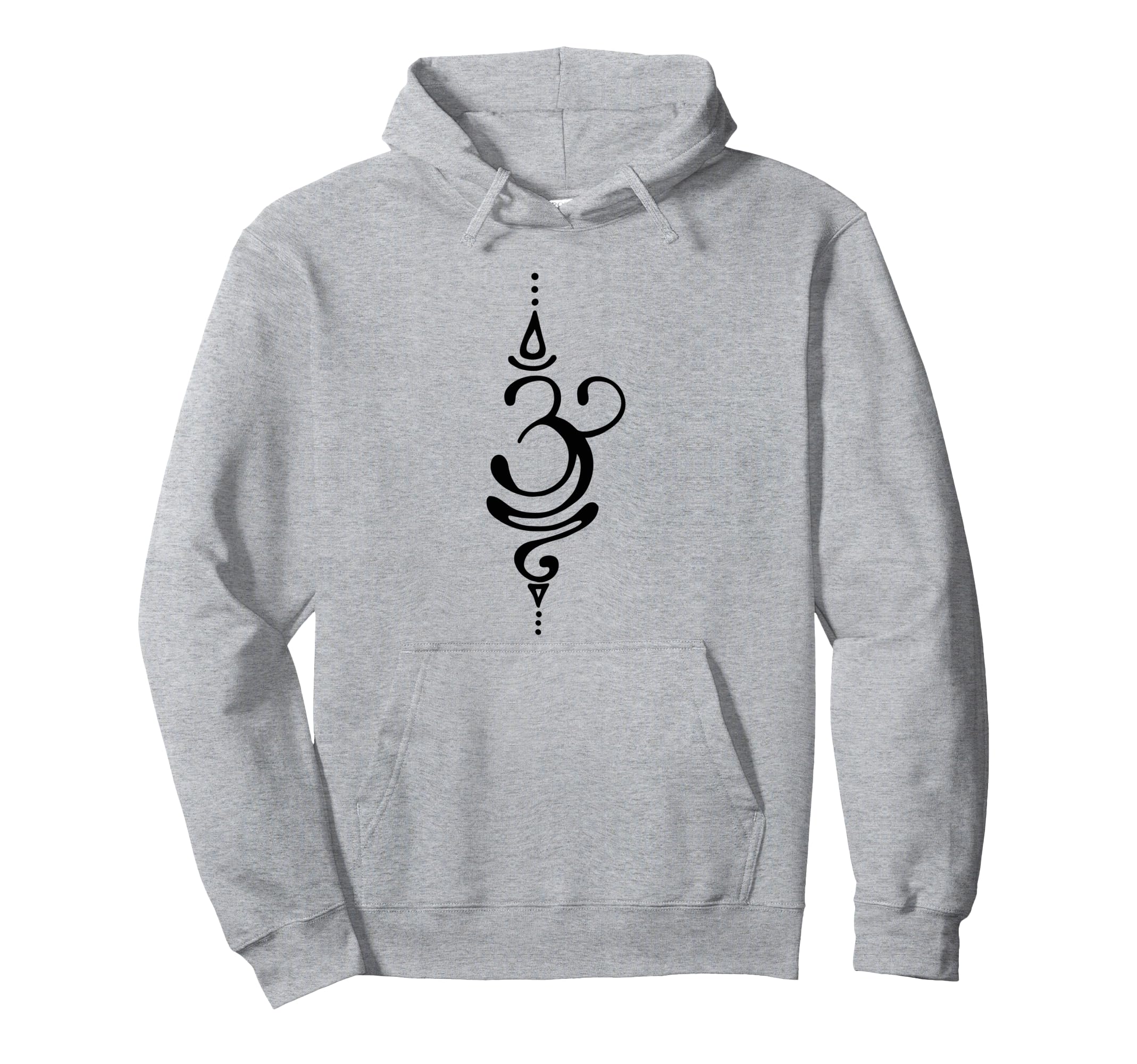 Inspirational Breathe Symbol Yoga Lovers Hoodie - Graphic Print Unisex - T-Shirt, Sweatshirt, Hoodie