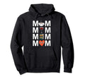 Mom Coffee Wine Books Love Gift Funny Hoodie - Minimalist Print Men Women - T-Shirt, Sweatshirt, Hoodie