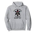 Emotional Support Human Service Dog Hoodie - Custom Art Print Men Women - T-Shirt, Sweatshirt, Hoodie