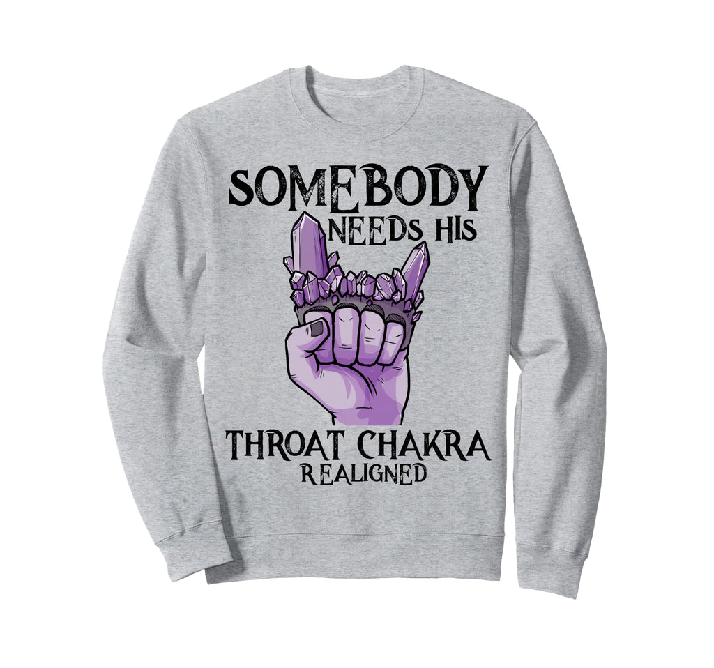 Vishuddha Chakra Yoga Healer Zen Sweatshirt - Graphic Print for Adults - T-Shirt, Sweatshirt, Hoodie