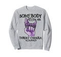Vishuddha Chakra Yoga Healer Zen Sweatshirt - Graphic Print for Adults - T-Shirt, Sweatshirt, Hoodie