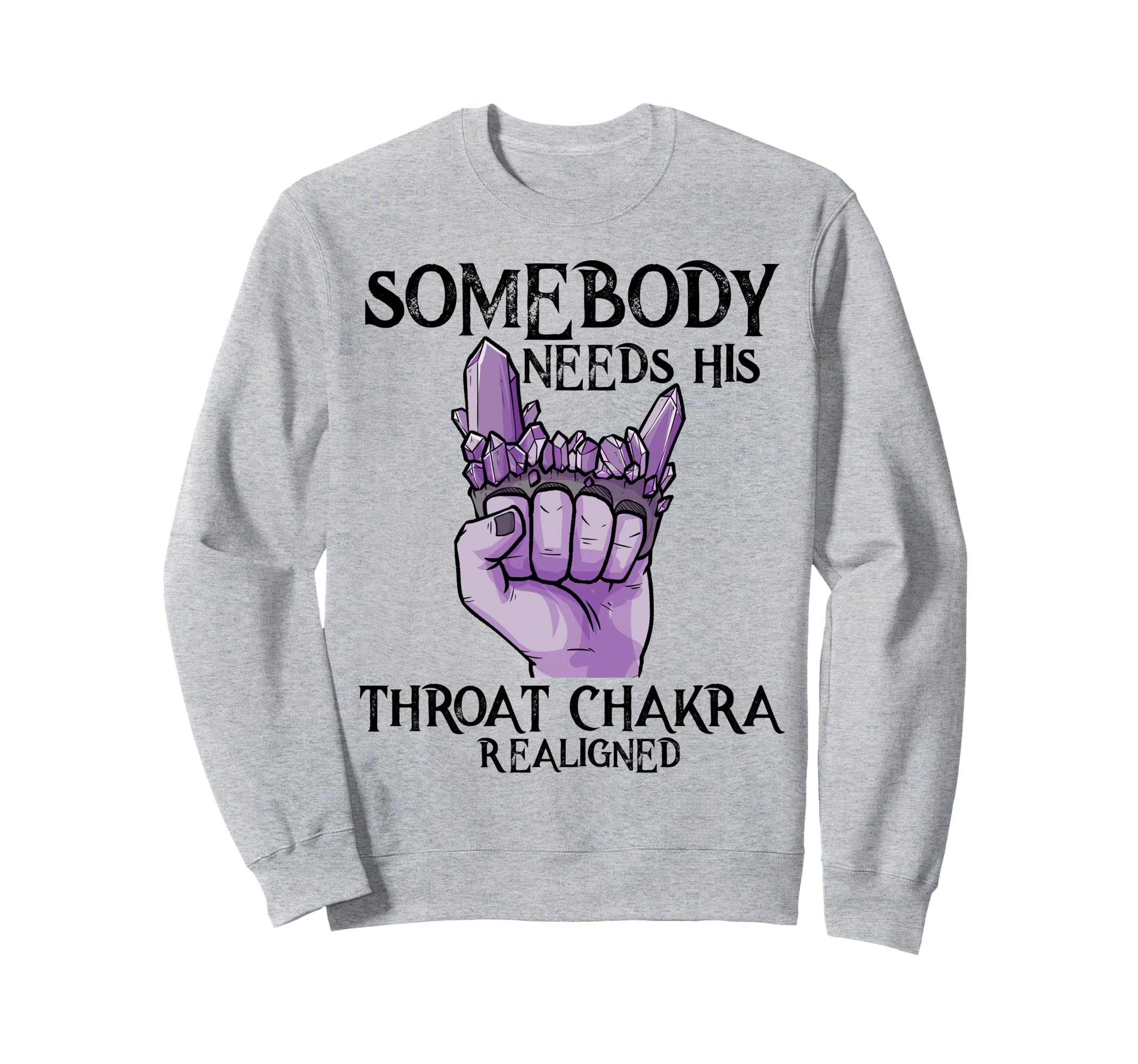 Vishuddha Chakra Yoga Healer Zen Sweatshirt - Graphic Print for Adults - T-Shirt, Sweatshirt, Hoodie