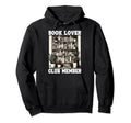 Book Lover Club Member Shelf Reading Hoodie - Streetwear Style Unisex - T-Shirt, Sweatshirt, Hoodie