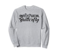 Antisocial Butterfly Antisocial Sweatshirt - Trendy Graphic Men Women - T-Shirt, Sweatshirt, Hoodie