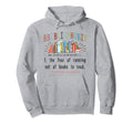 Abibliophobia Librarian Funny Reading Hoodie - Trendy Graphic for Adults - T-Shirt, Sweatshirt, Hoodie