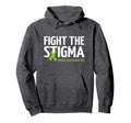Mental Health Matters Fight Stigma Hoodie - Trendy Graphic Men Women - T-Shirt, Sweatshirt, Hoodie