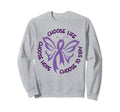 Choose Life Support Survivor Suicide Sweatshirt - Custom Art Print Unisex - T-Shirt, Sweatshirt, Hoodie