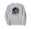 Lets Get Lit Book Get Lost Book Sweatshirt - Aesthetic Graphic for Adults - T-Shirt, Sweatshirt, Hoodie