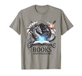 Easily Distracted Dragon And Books T-Shirt - Streetwear Style Unisex - T-Shirt, Sweatshirt, Hoodie