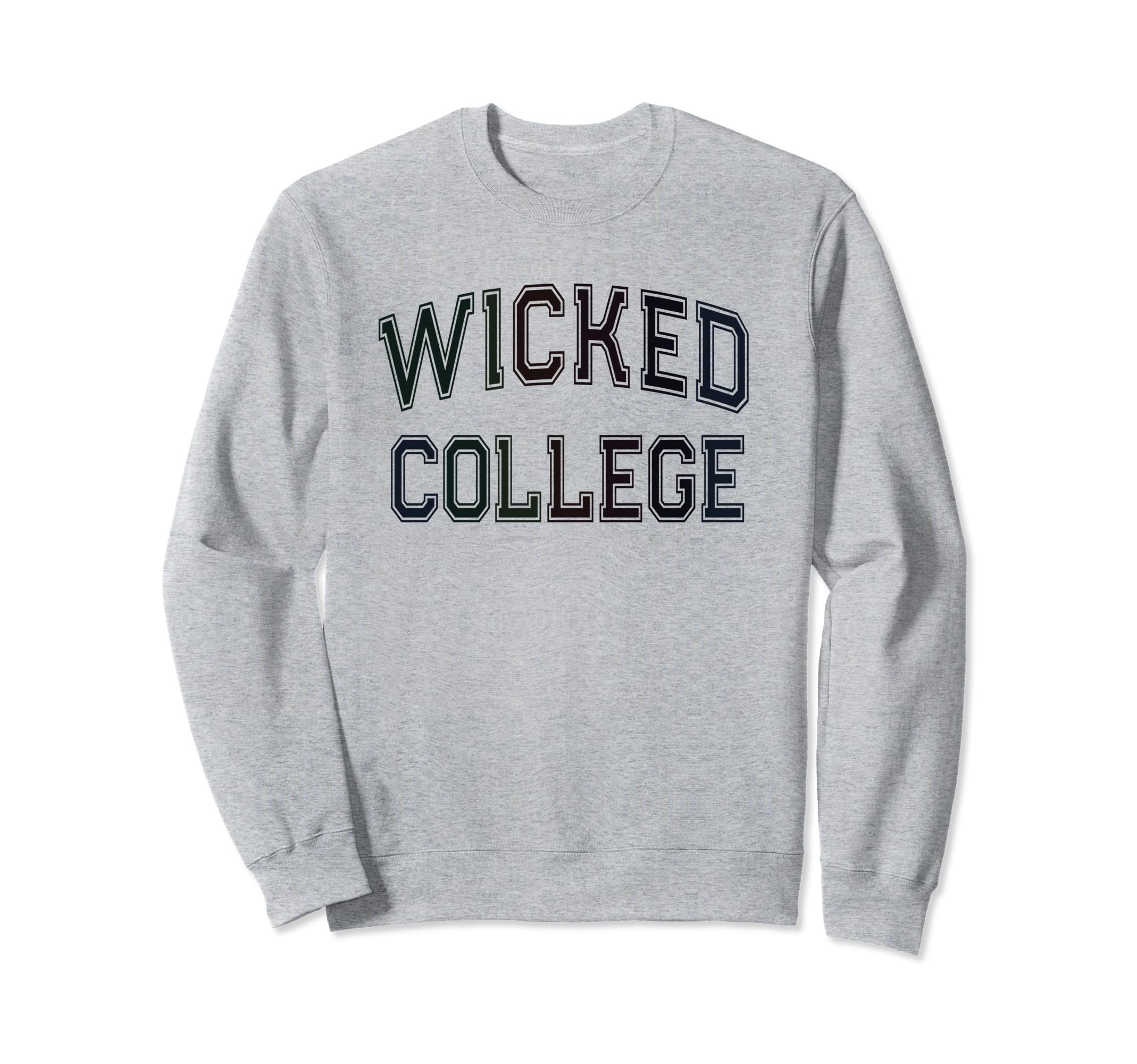 Anti Social Wicked College Sweatshirt - Aesthetic Graphic for Adults - T-Shirt, Sweatshirt, Hoodie