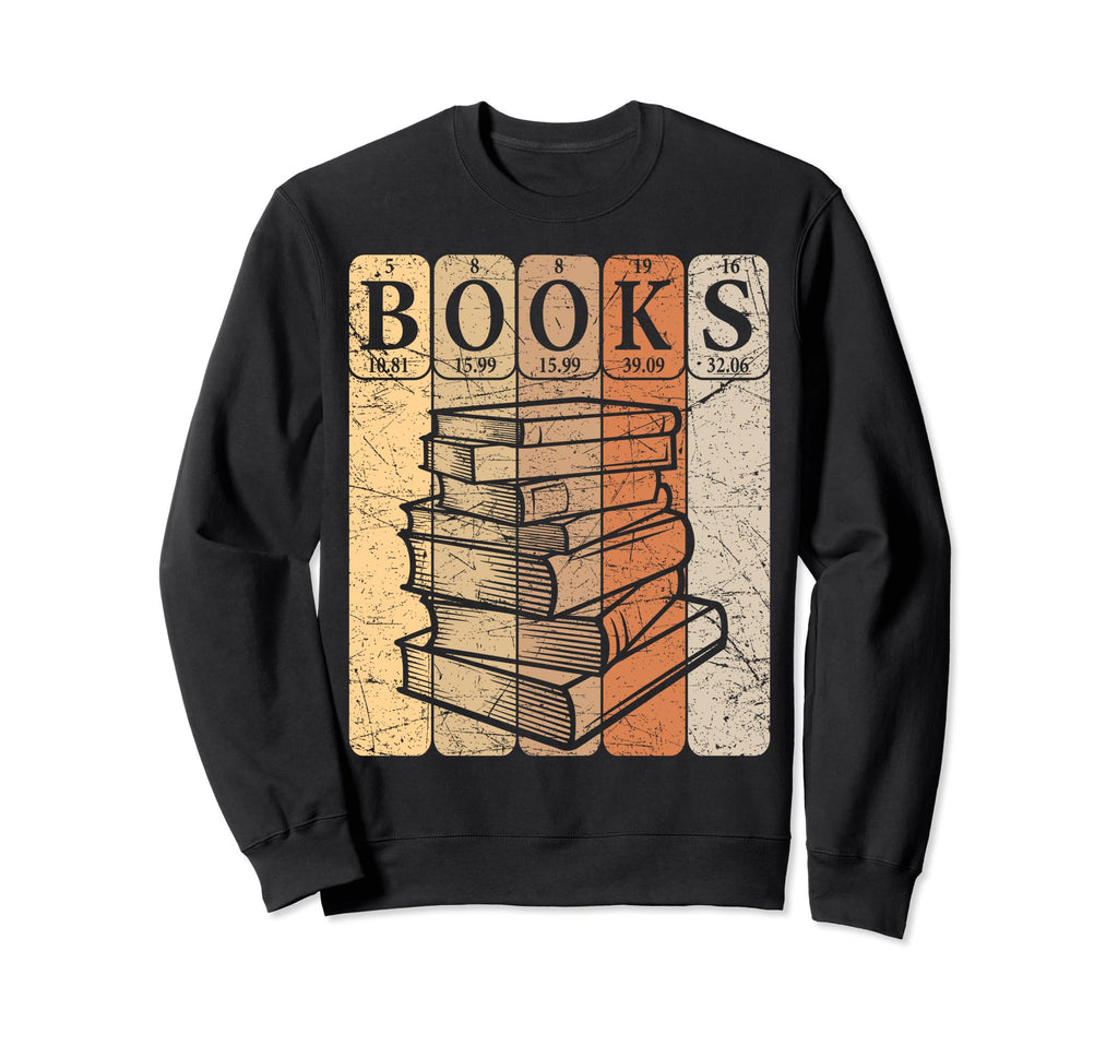 Book Reader Periodic Table Sweatshirt - Aesthetic Graphic Men Women - T-Shirt, Sweatshirt, Hoodie