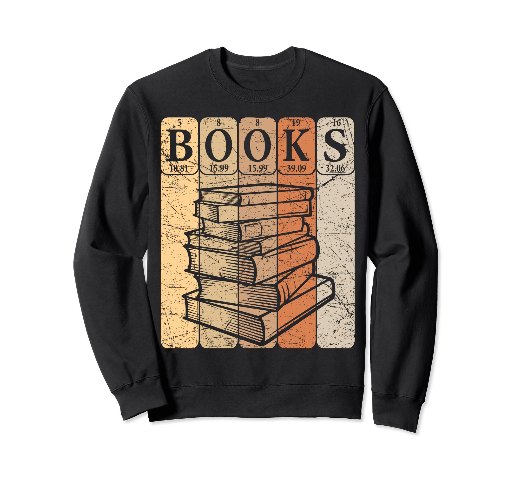 Book Reader Periodic Table Sweatshirt - Aesthetic Graphic Men Women - T-Shirt, Sweatshirt, Hoodie