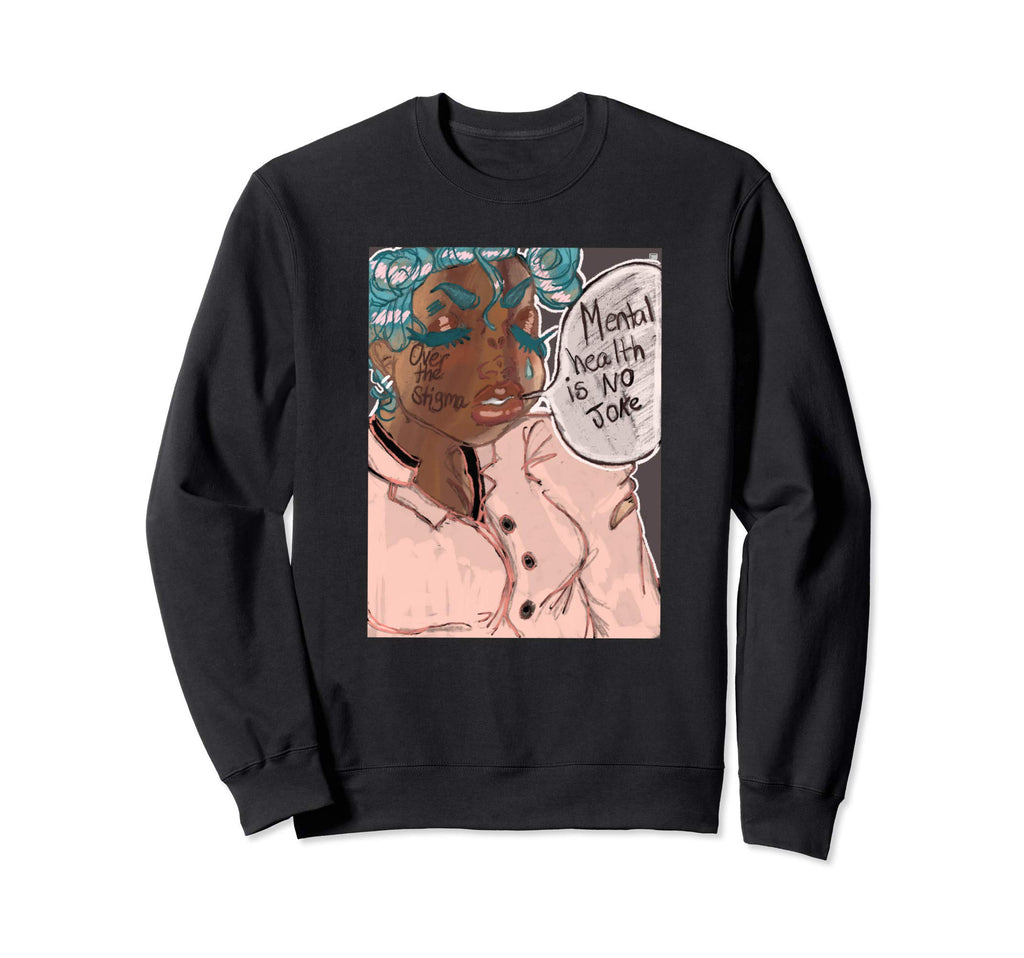 Savage Illustrations S Mental Sweatshirt - Aesthetic Graphic for Adults - T-Shirt, Sweatshirt, Hoodie