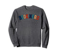Book Nerd Fun Multi Color Text Bookworm Sweatshirt - Novelty Apparel Unisex - T-Shirt, Sweatshirt, Hoodie