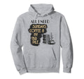 Funny Coffee Tbr To Be Read Pile Bookish Hoodie - Custom Art Print Unisex - T-Shirt, Sweatshirt, Hoodie