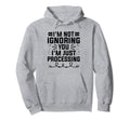 Overthinking Overthinker Funny Sarcasm Hoodie - Novelty Apparel Unisex - T-Shirt, Sweatshirt, Hoodie