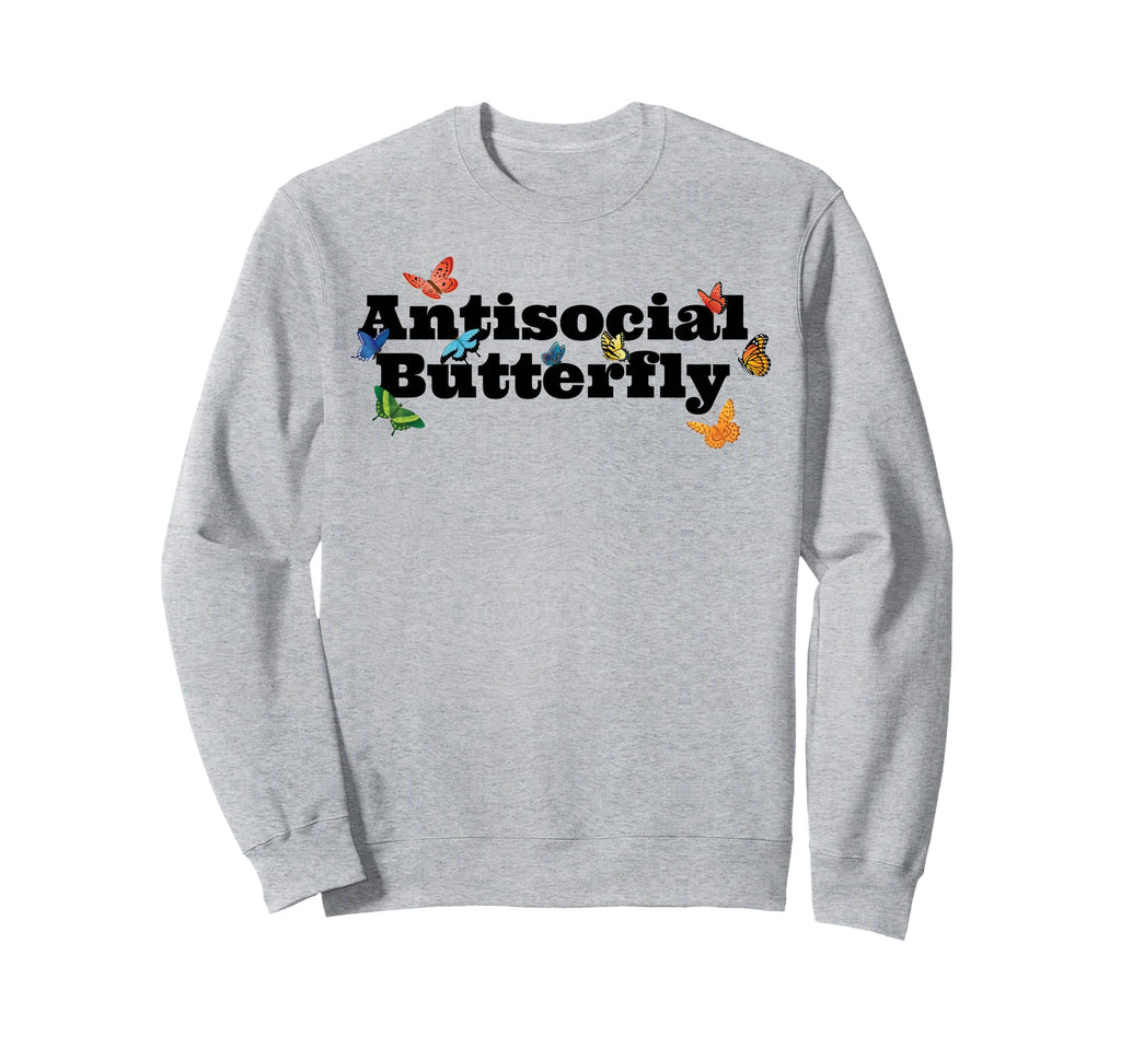 Funny Introvert Antisocial Sweatshirt - Casual Everyday Wear for Adults - T-Shirt, Sweatshirt, Hoodie