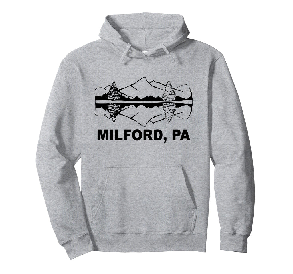 Milford Pa Pennsylvania Hoodie - Minimalist Print for Adults - T-Shirt, Sweatshirt, Hoodie