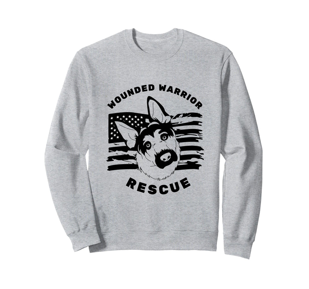 Wounded Warrior Rescue Sport German Sweatshirt - Unique Graphic for Adults - T-Shirt, Sweatshirt, Hoodie