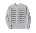 Progress Over Perfection Sweatshirt - Minimalist Print for Adults - T-Shirt, Sweatshirt, Hoodie