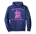 Funny Raccoon Meme Hold Partner Hoodie - Aesthetic Graphic Men Women - T-Shirt, Sweatshirt, Hoodie