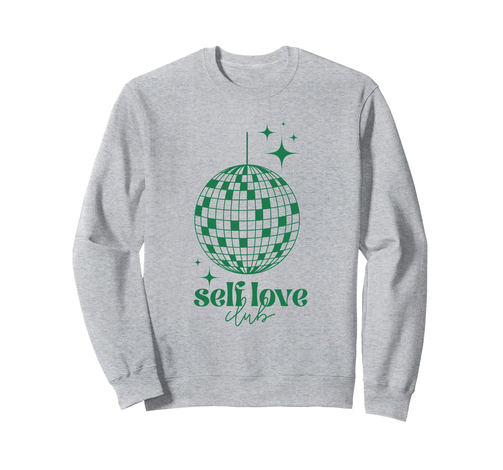 Self Love Club Aesthetic Trendy Sweatshirt - Graphic Print Men Women - T-Shirt, Sweatshirt, Hoodie