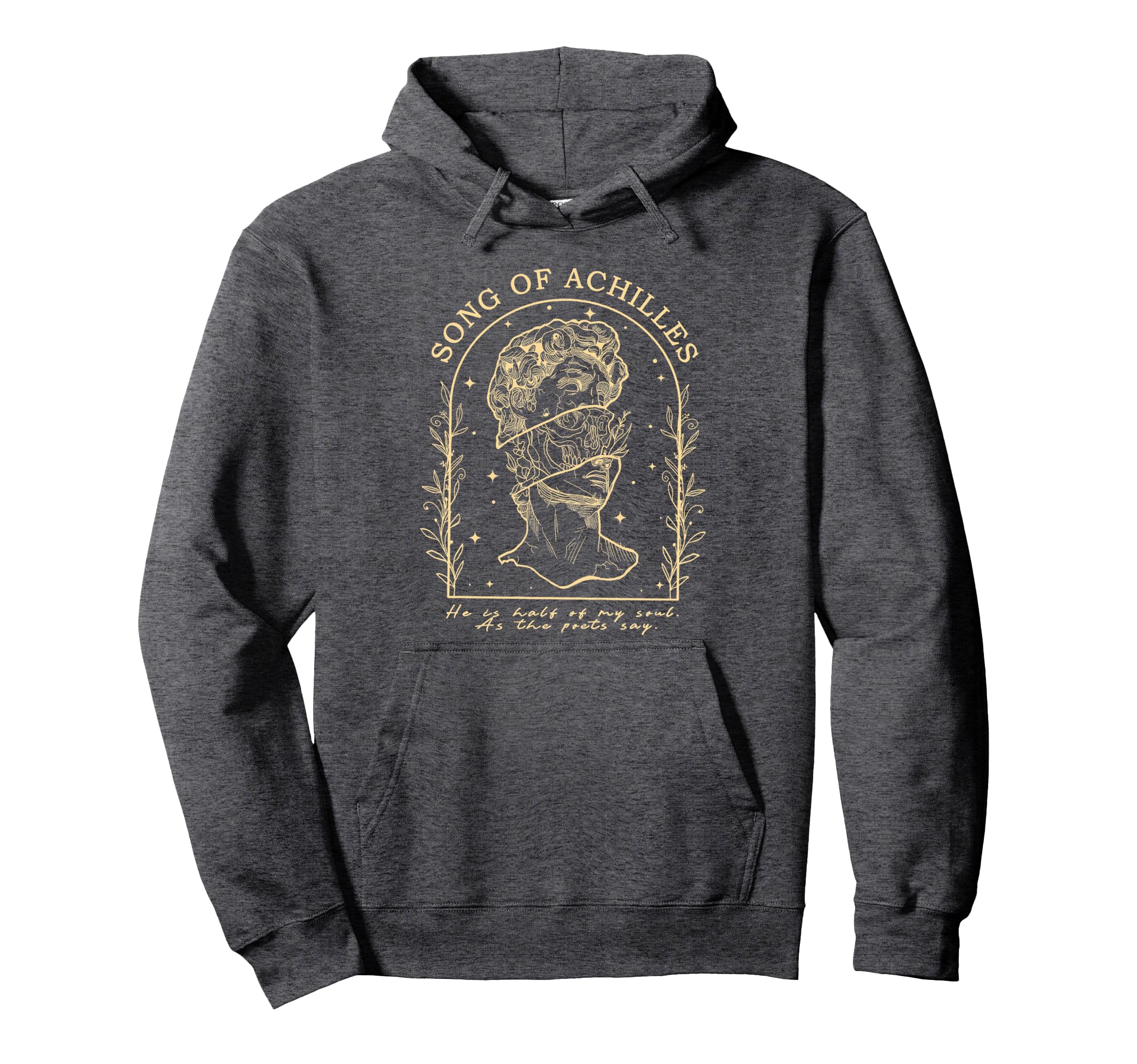 Song Achilles He Is Half My Soul As Hoodie - Fun Novelty Design Men Women - T-Shirt, Sweatshirt, Hoodie