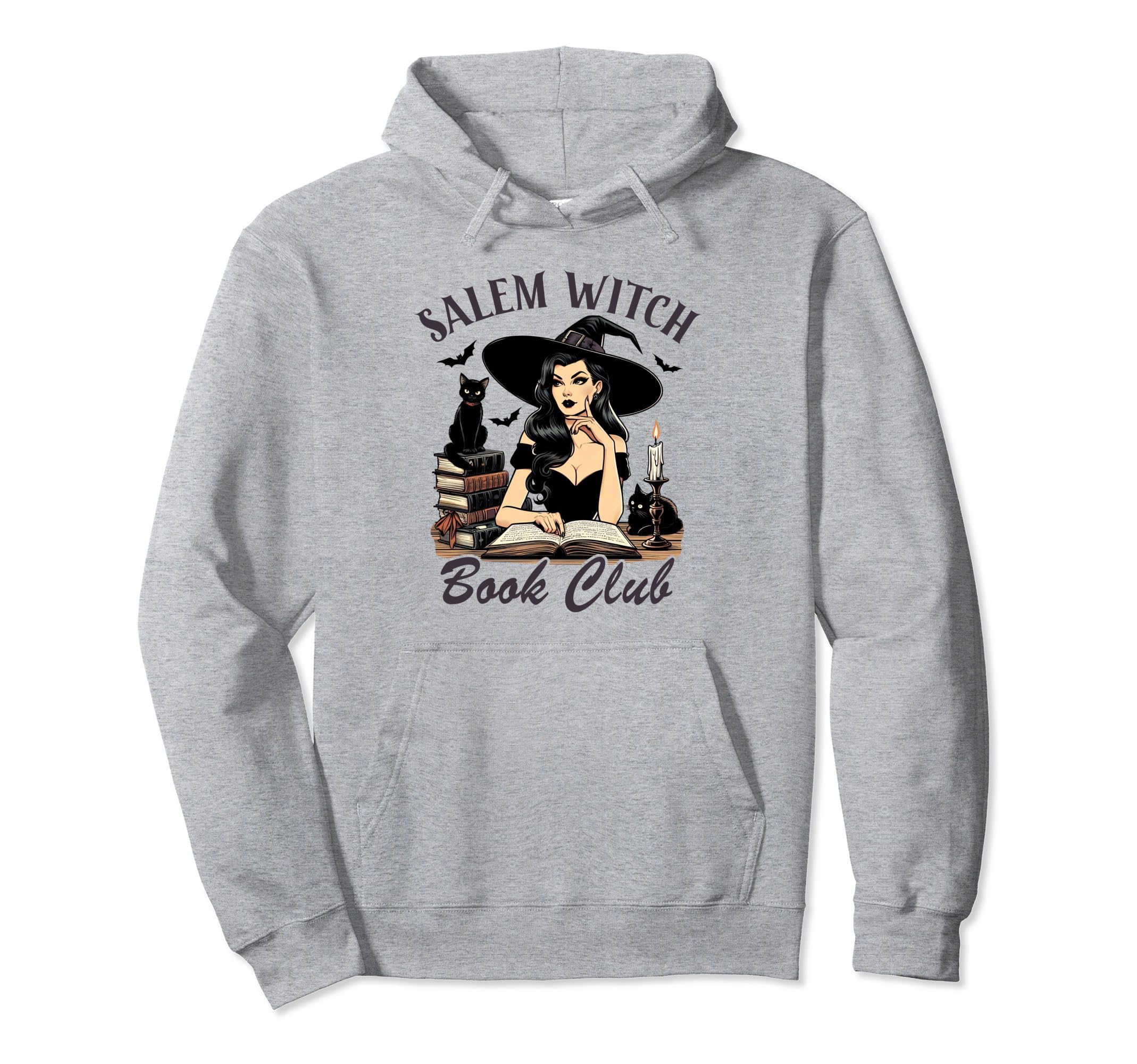 Reading Book Lover Bookish Witch Lover Hoodie - Unique Graphic Men Women - T-Shirt, Sweatshirt, Hoodie