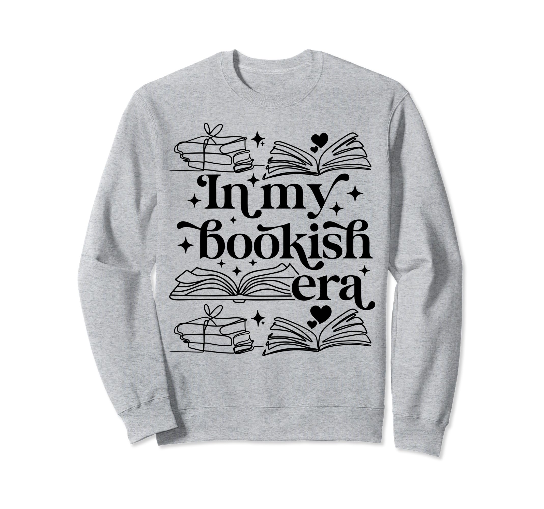 My Bookish Era Book Lover Sweatshirt - Trendy Graphic for Adults - T-Shirt, Sweatshirt, Hoodie