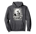 Skeleton Reading Book Reader Tarot Hoodie - Streetwear Style for Adults - T-Shirt, Sweatshirt, Hoodie