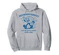 Neurodiversity Not All Great Minds Think Hoodie - Unique Graphic Men Women - T-Shirt, Sweatshirt, Hoodie