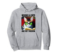 Cats And Books Are My Passion Cat Lover Hoodie - Graphic Print Unisex - T-Shirt, Sweatshirt, Hoodie