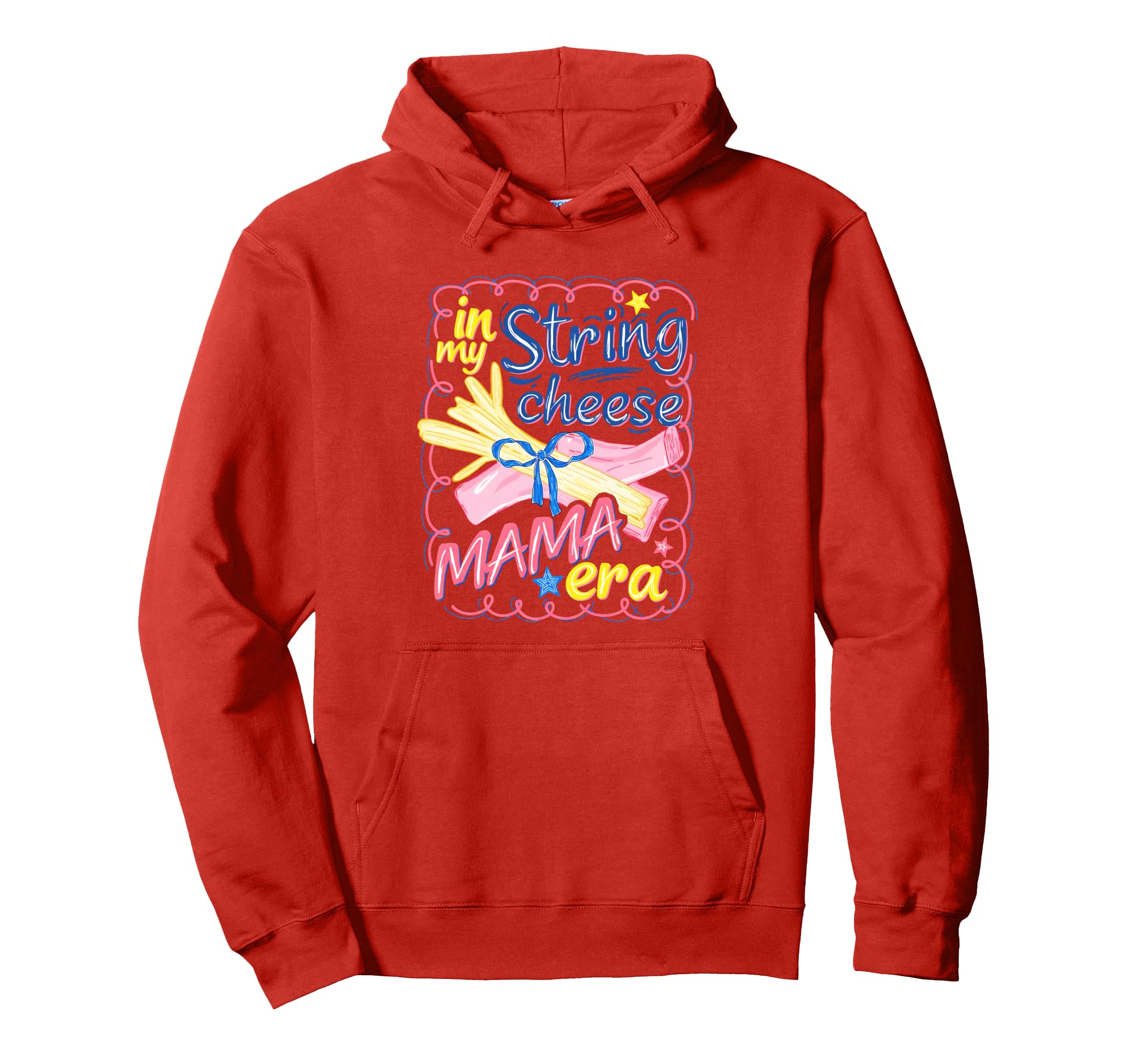 My String Cheese Mama Era Mothers Day Hoodie - Minimalist Print Unisex - T-Shirt, Sweatshirt, Hoodie