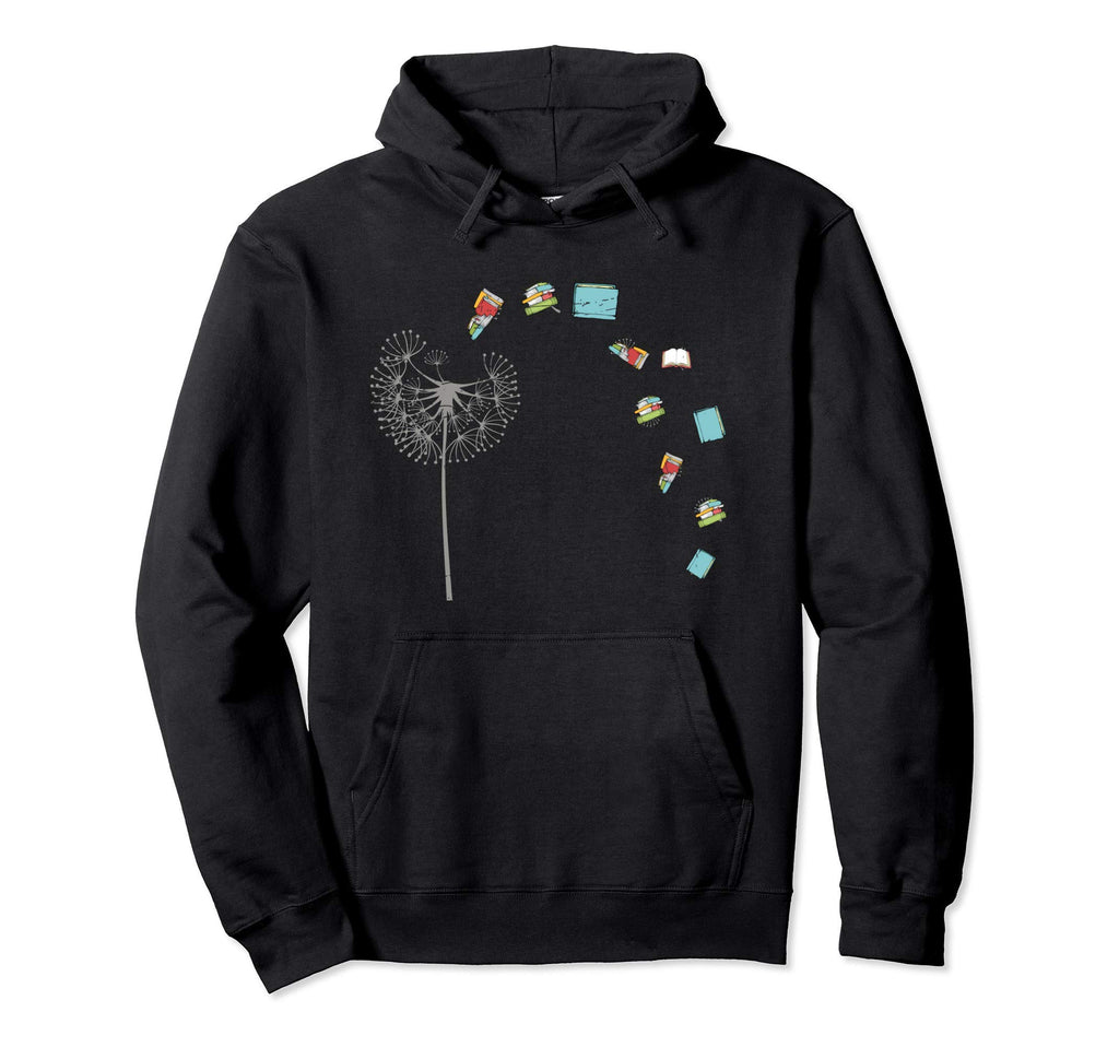 Library Books Reading Lover Gift Hoodie - Minimalist Print Unisex - T-Shirt, Sweatshirt, Hoodie
