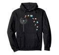Library Books Reading Lover Gift Hoodie - Minimalist Print Unisex - T-Shirt, Sweatshirt, Hoodie