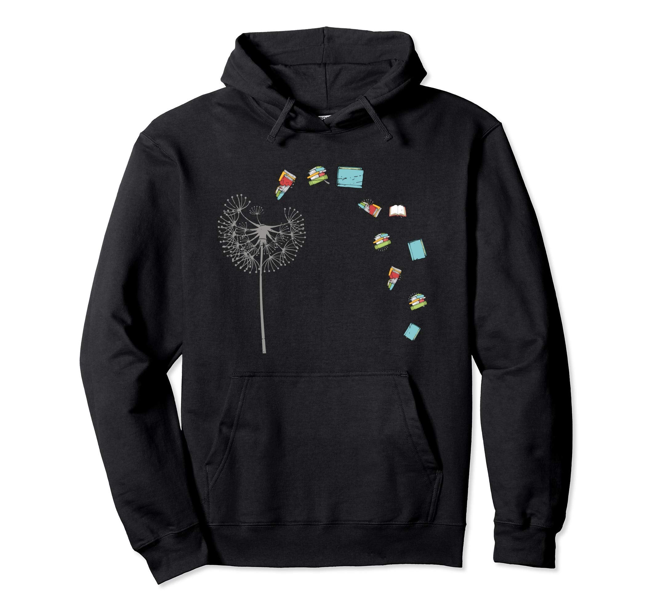 Library Books Reading Lover Gift Hoodie - Minimalist Print Unisex - T-Shirt, Sweatshirt, Hoodie