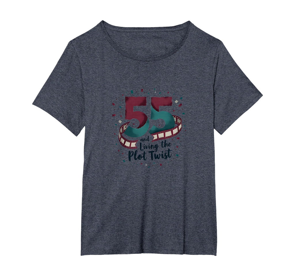 55Th Birthday Gift Living Plot Twist T-Shirt - Streetwear Style Unisex - T-Shirt, Sweatshirt, Hoodie