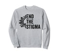 End Stigma Mental Health Awareness Sweatshirt - Graphic Print Unisex - T-Shirt, Sweatshirt, Hoodie