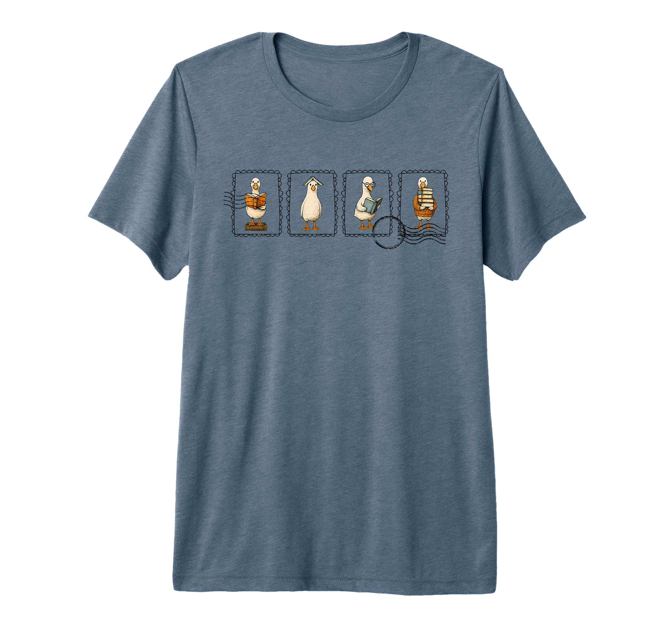 Bookish Silly Goose Reading Book Funny T-Shirt - Trendy Graphic Unisex - T-Shirt, Sweatshirt, Hoodie