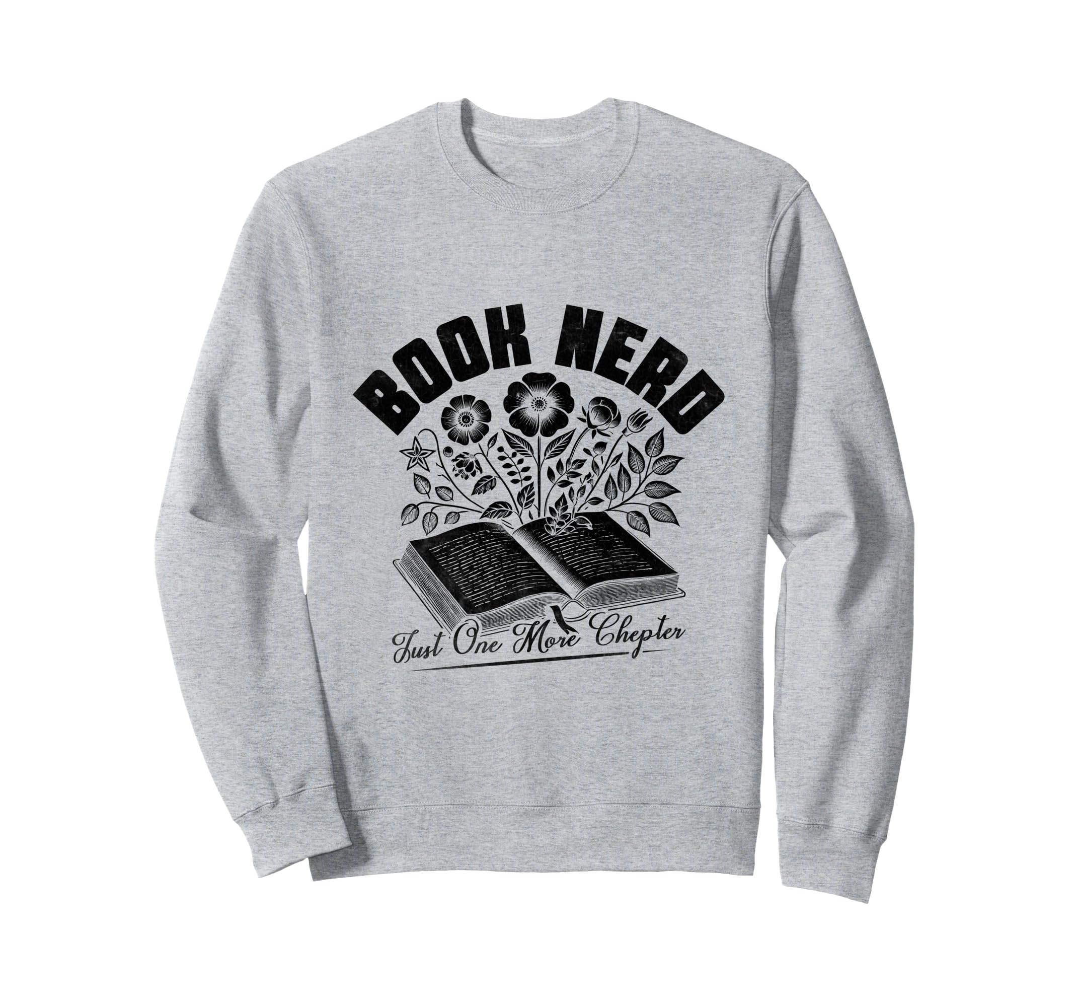 Book Nerd Reading Books Bookworm Sweatshirt - Custom Art Print Unisex - T-Shirt, Sweatshirt, Hoodie