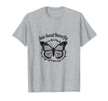 Antisocial Butterfly Aesthetic Gothic T-Shirt - Streetwear Style Unisex - T-Shirt, Sweatshirt, Hoodie
